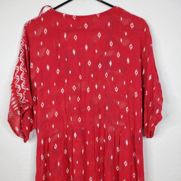 Knox Rose Red Midi Dress - Picture 9 of 11